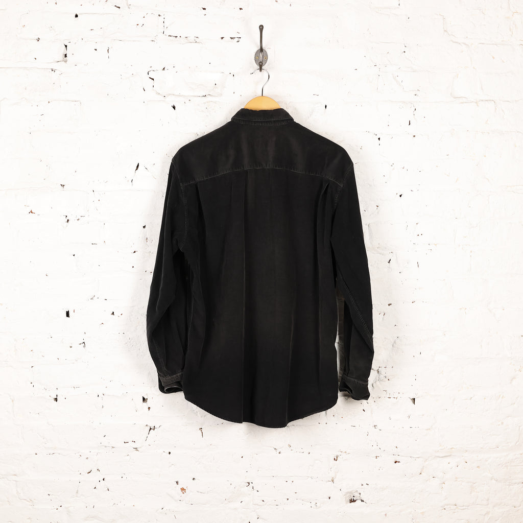 Burberry's Corduroy Shirt - Black - L