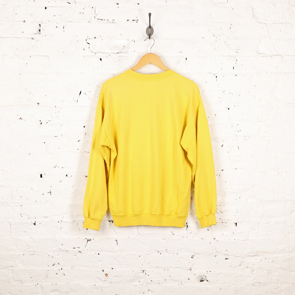 Adidas Sweatshirt - Yellow - M