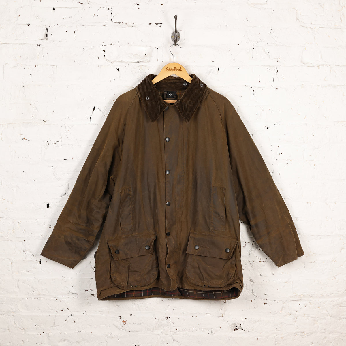 Barbour Classic Moorland Wax Jacket Coat - Brown - XXL – Headlock