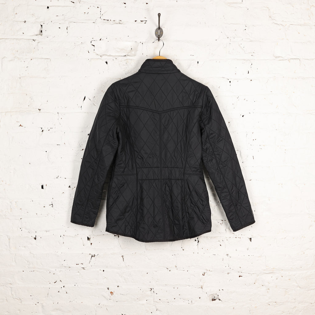 Women's Barbour Cavalary Polar Quilt Jacket - Black - Women's M