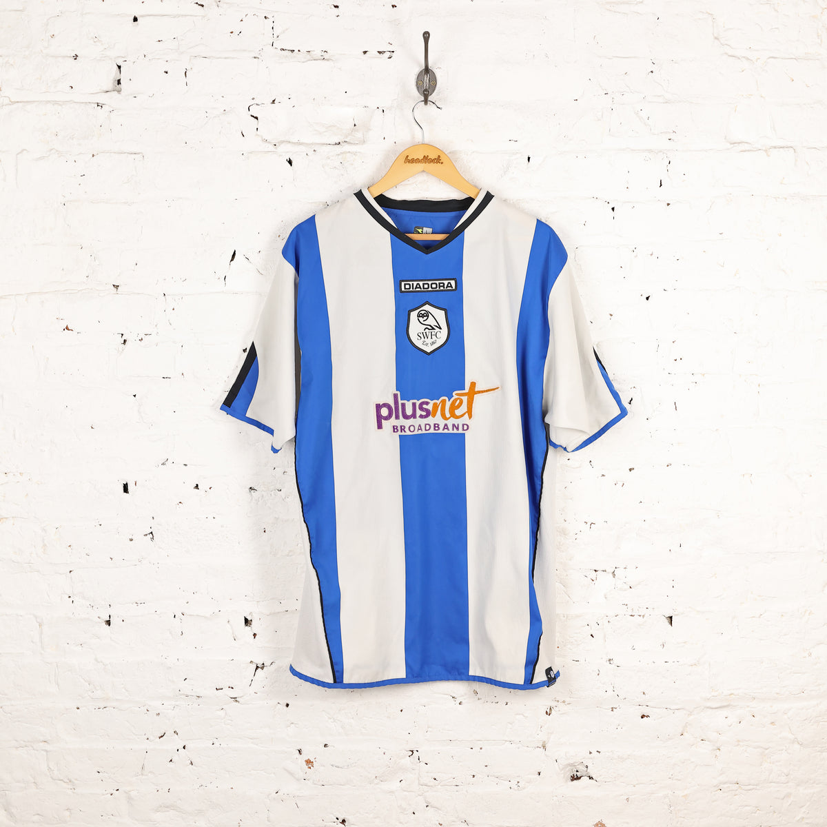Camiseta de fútbol local Sheffield Wednesday 2005 2007 Camiseta de fútbol local Sheffield Wednesday 2005 2007