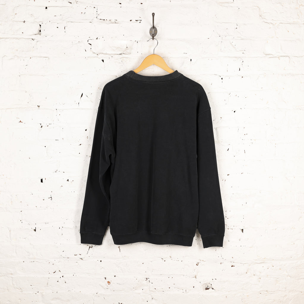 Reebok Athletic Sweatshirt - Black - L