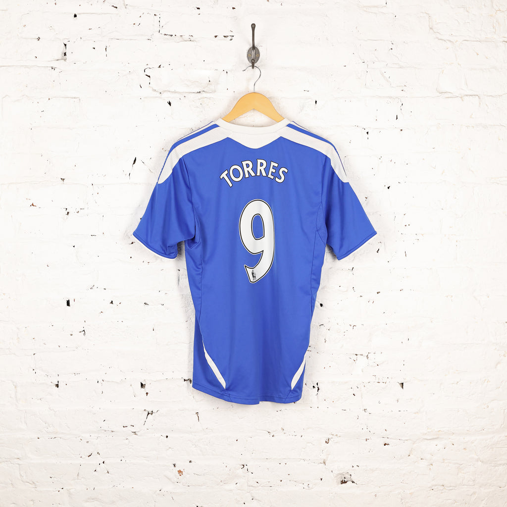 Chelsea Adidas Torres 2011 Home Football Shirt - Blue - M