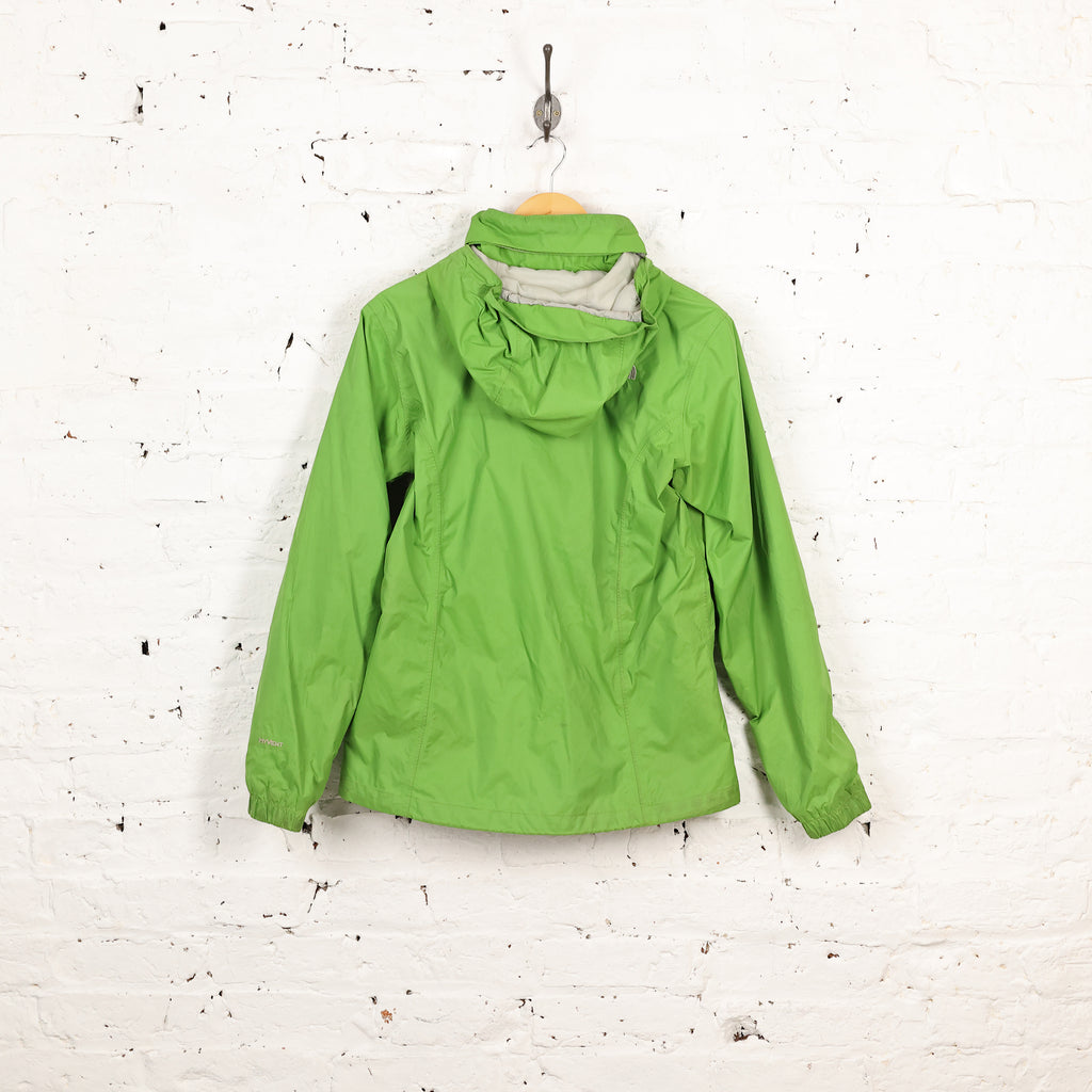 Womens The North Face Hyvent Rain Jacket - Green - Womens L