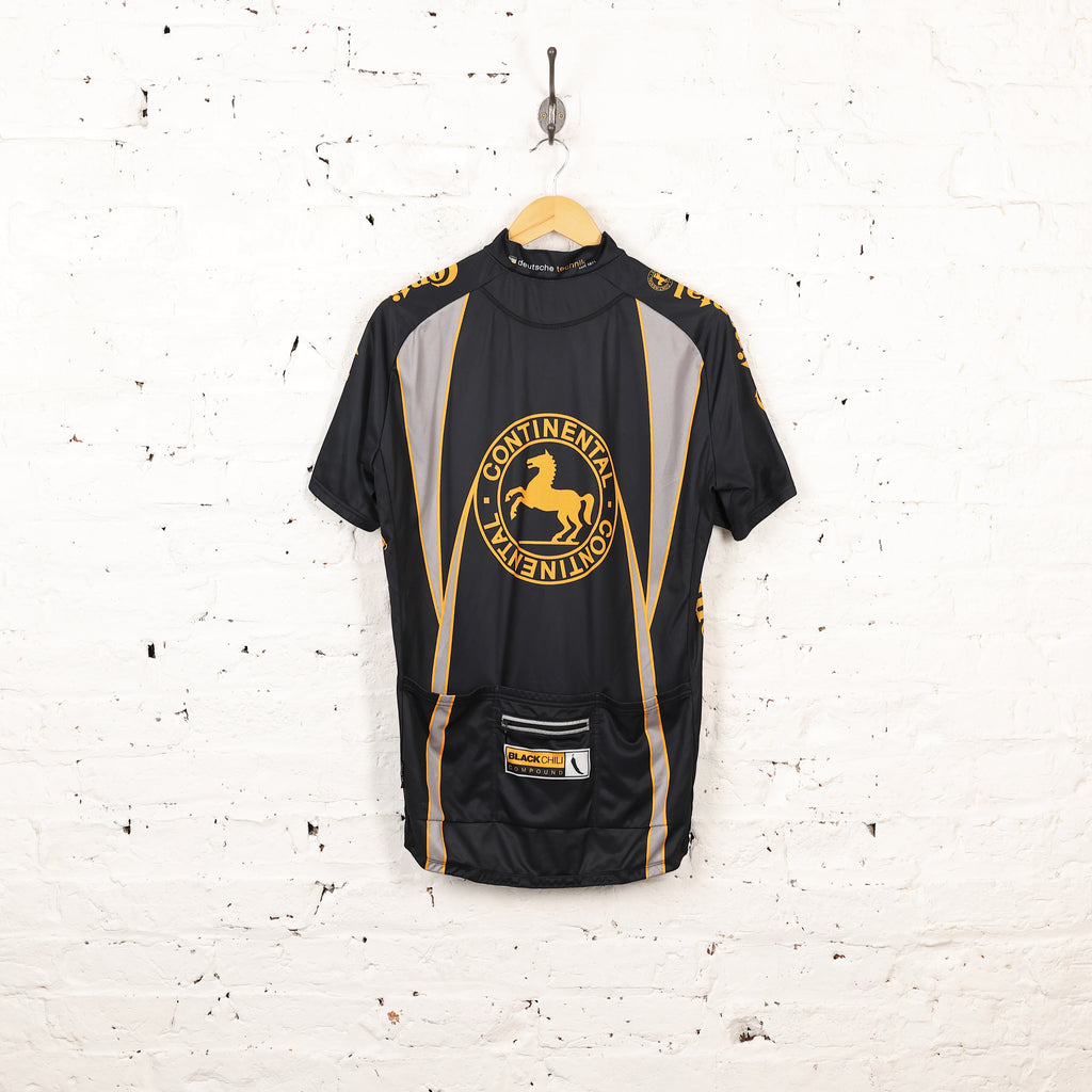 Continental Cuore Cycling Top Jersey - Black - XL