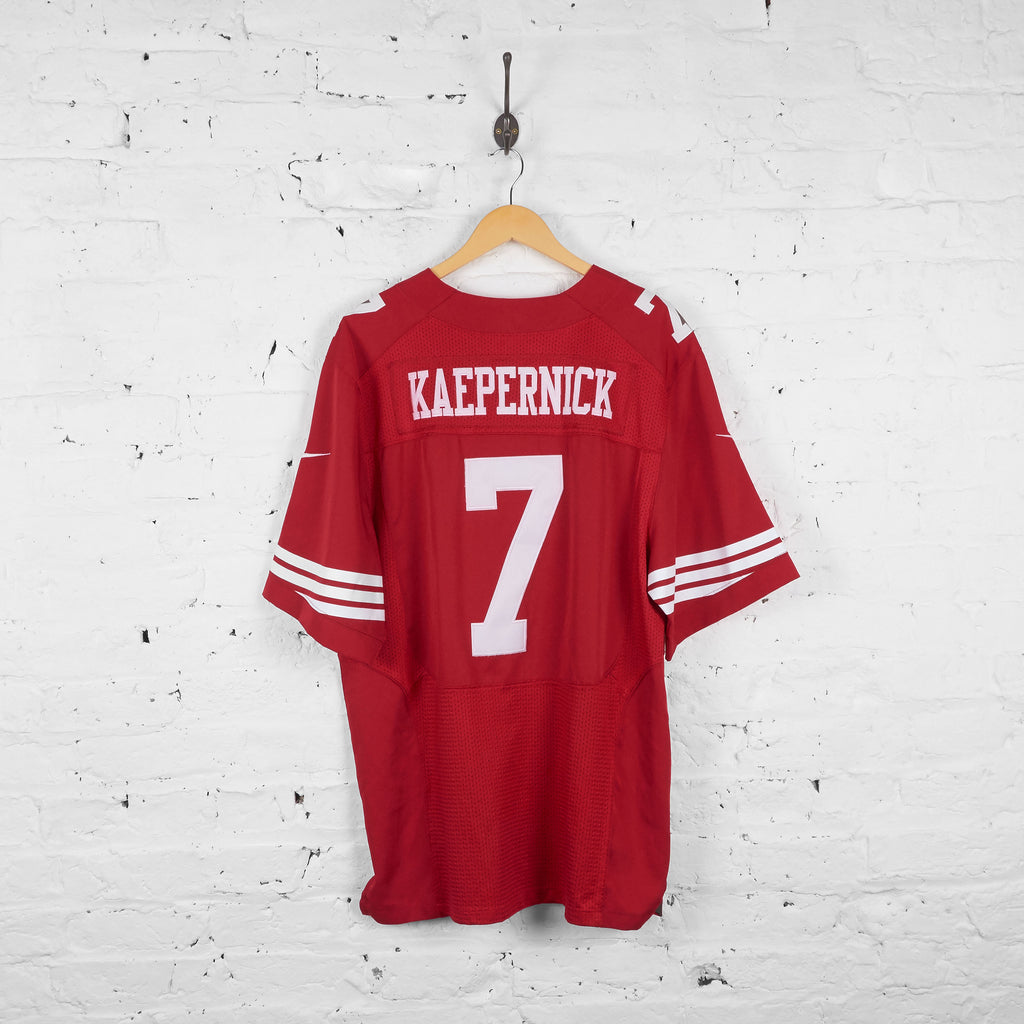 Vintage NFL San Francisco 49ers Kaepernick Jersey - Red - XL - Headlock
