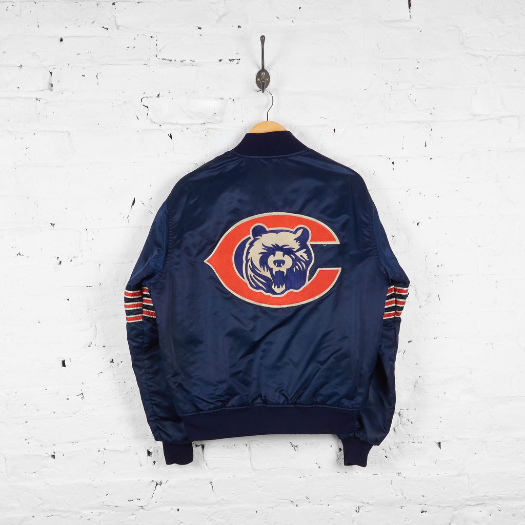 Vintage Chicago Bears NFL Bomber Jacket - Navy - L - Headlock