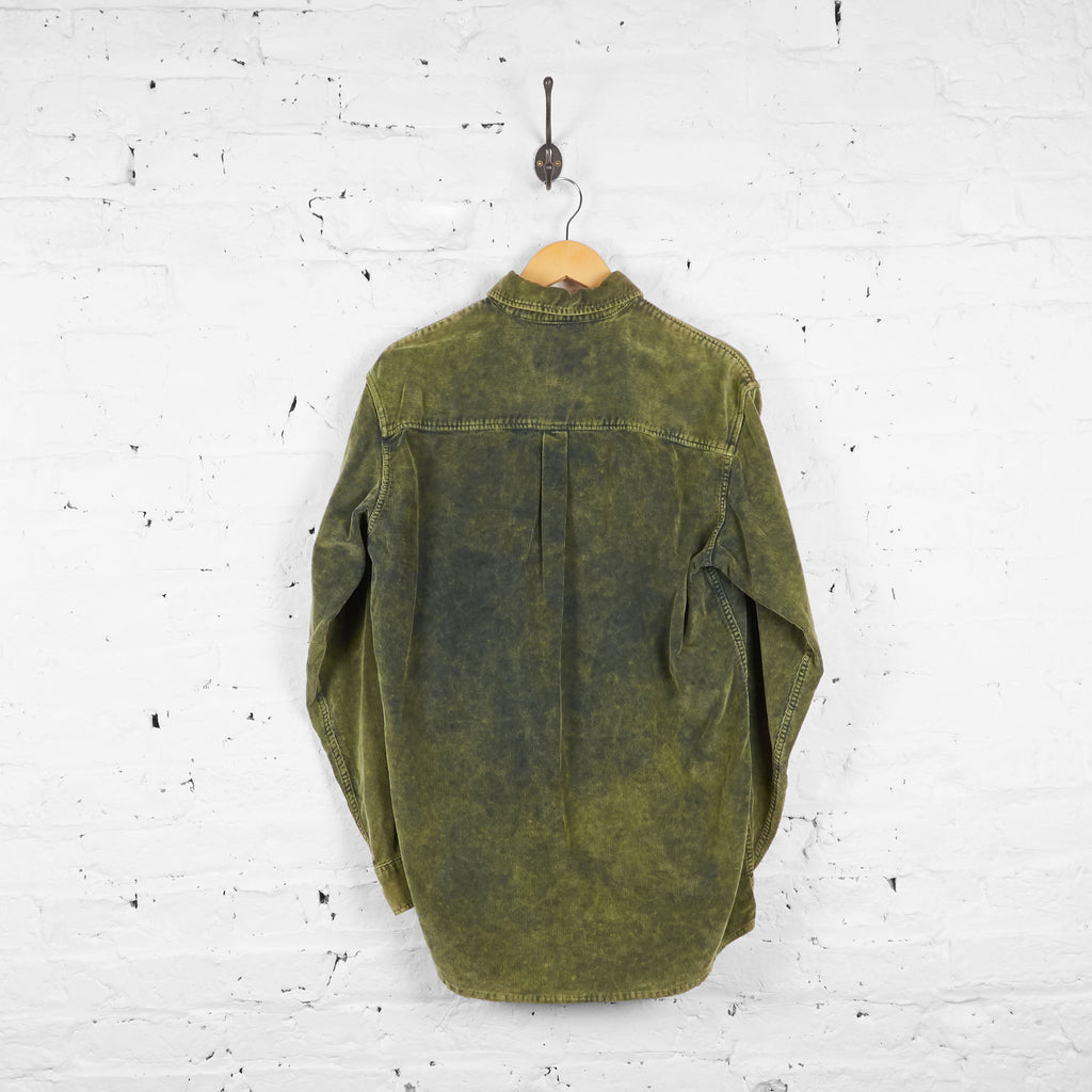 Vintage Corduroy Marlboro Shirt - Green - L - Headlock