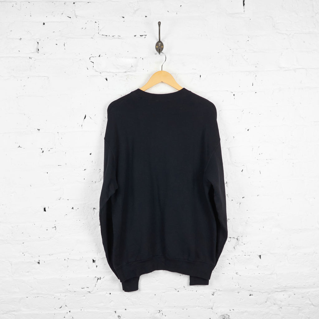 Vintage Planet Hollywood Paris Sweatshirt - Black - XL - Headlock