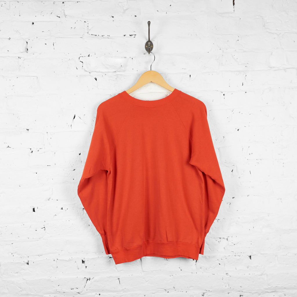 Vintage Cleveland Browns NFL Sweatshirt - Orange - M - Headlock