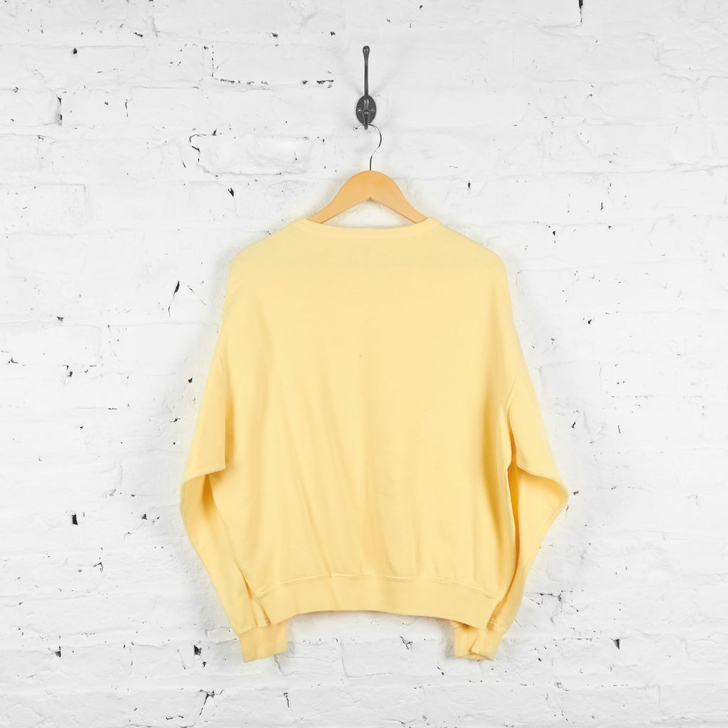 Vintage Valentino Sweatshirt - Yellow - M - Headlock