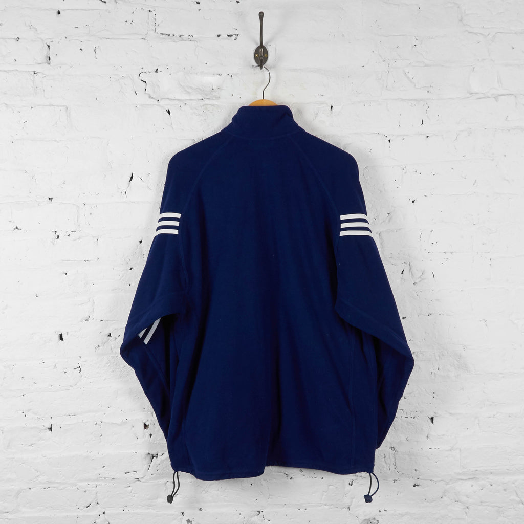 Adidas 90s Fleece Jacket - Blue - L