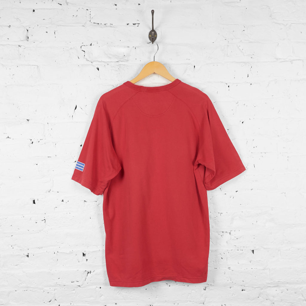 Adidas T Shirt - Red - M - Headlock