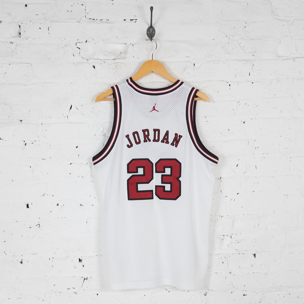 Air Jordan 23 Basketball Vest Jersey - White - L - Headlock