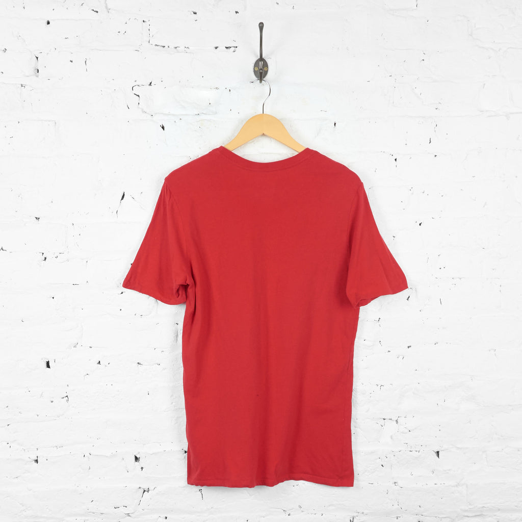 Atletico Madrid Nike T Shirt - Red - M - Headlock