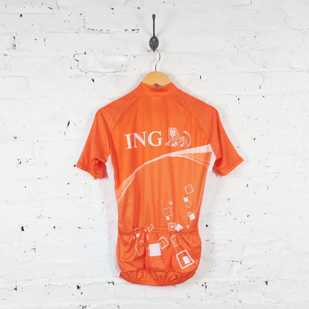 Bid Racer ING Cycling Jersey - Orange - M - Headlock