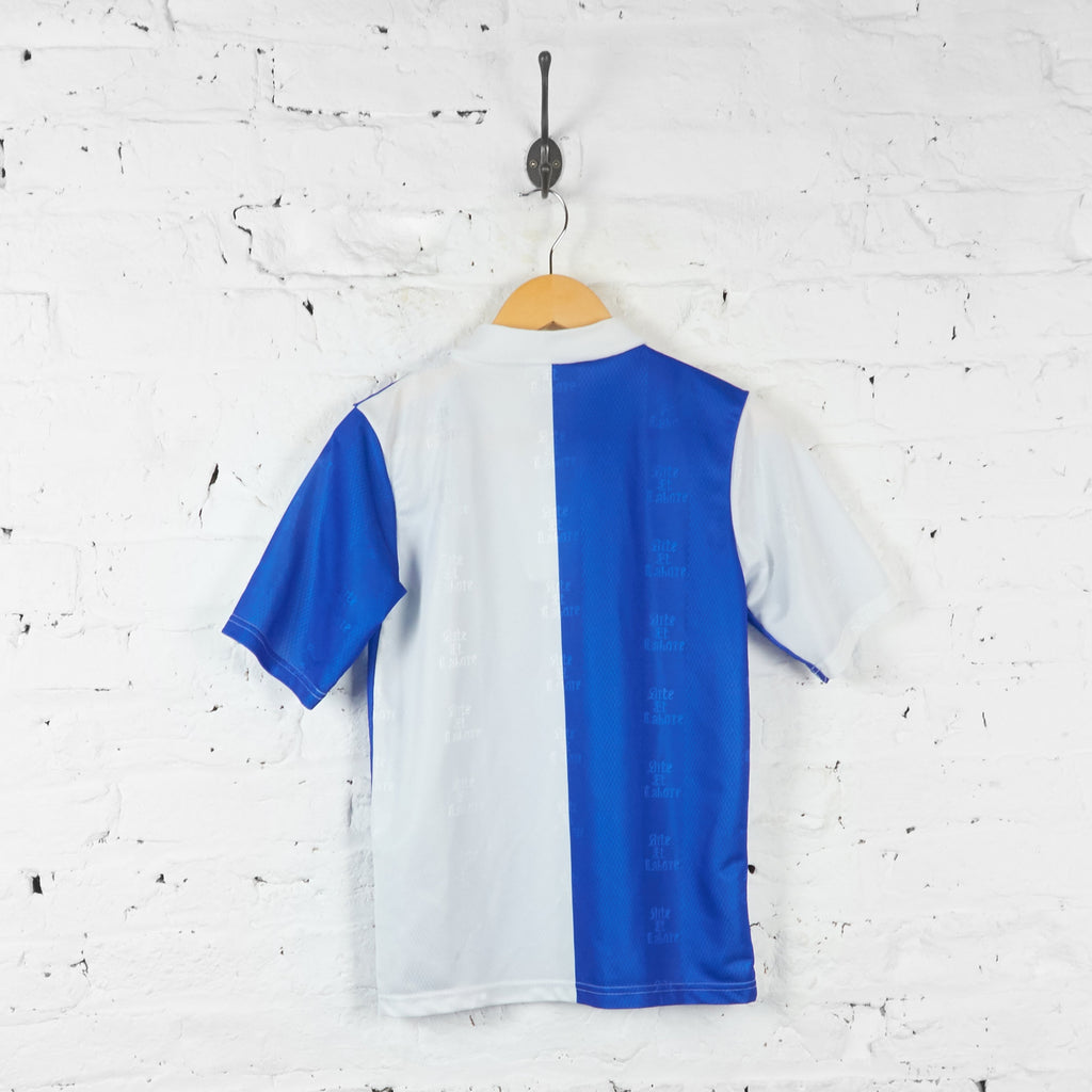 Blackburn Rovers 1996 Home Football Shirt - Blue - L Boys - Headlock