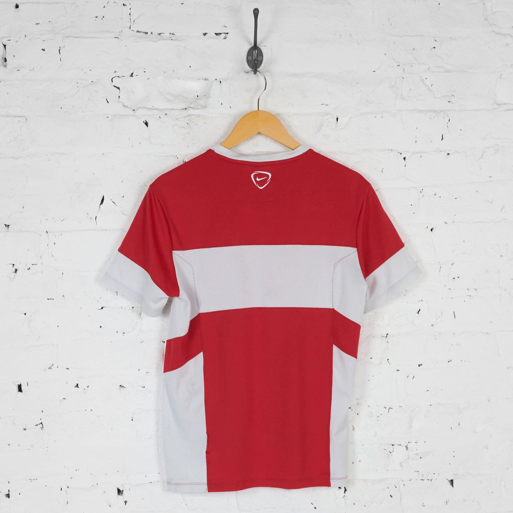 Bradford City Football Training Shirt - Red - M - Headlock