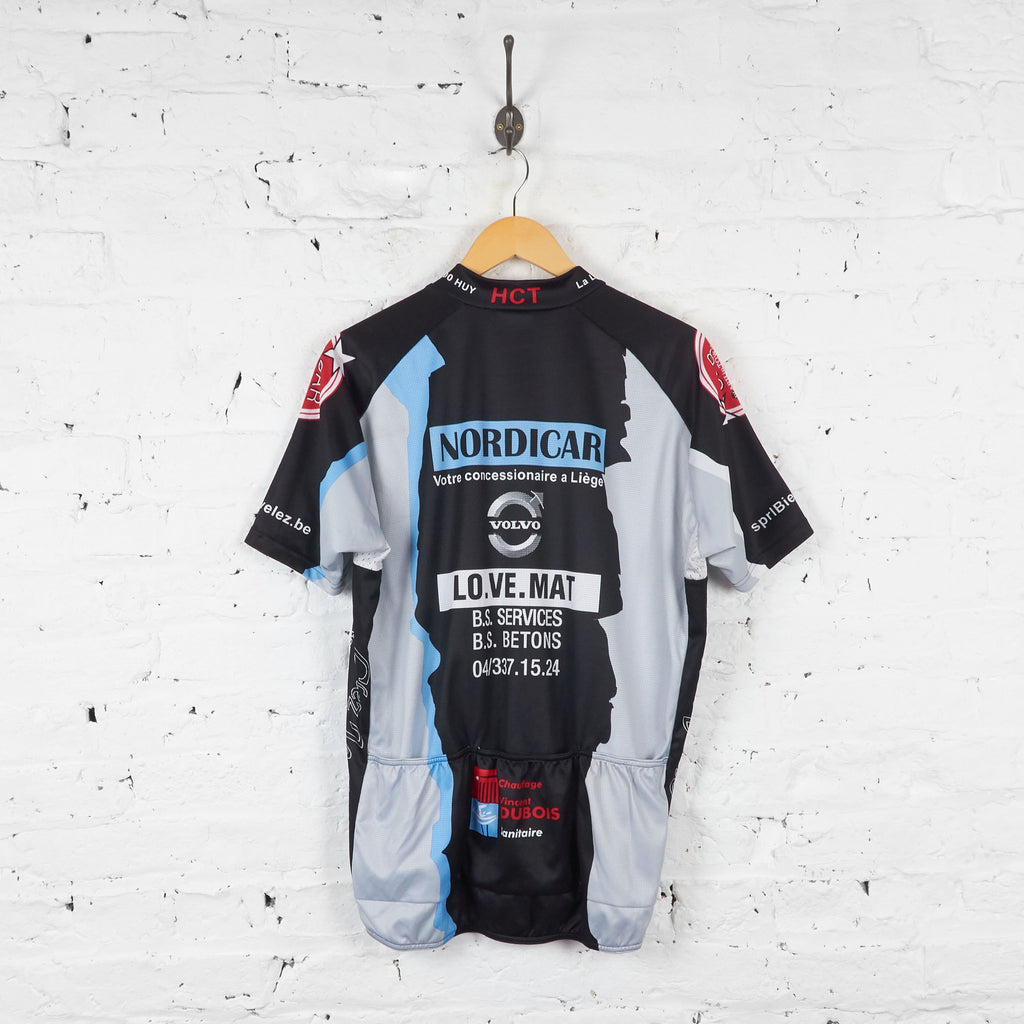 Buy Cycling Team Nordicar Volco Cycling Jersey - Black - XL - Headlock
