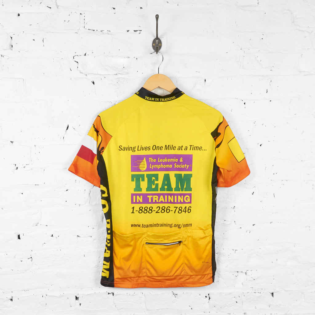Chilli Go Team Cycling Top Jersey - Yellow - S - Headlock