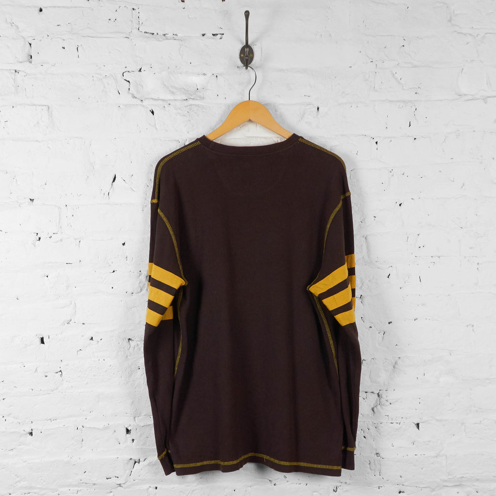 Coogi 1969 Long Sleeve T Shirt - Brown - XL - Headlock