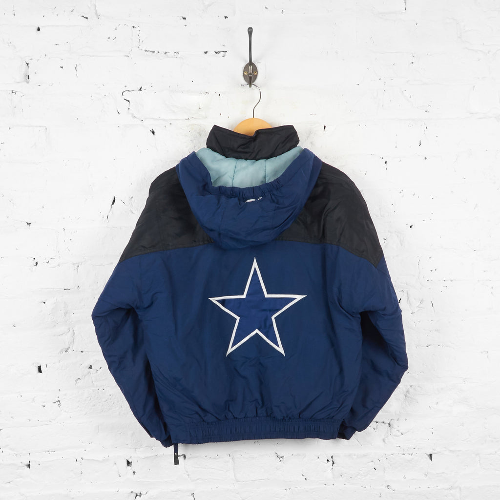 Dallas Cowboys NFL Starter Jacket - Blue - XXS - Headlock