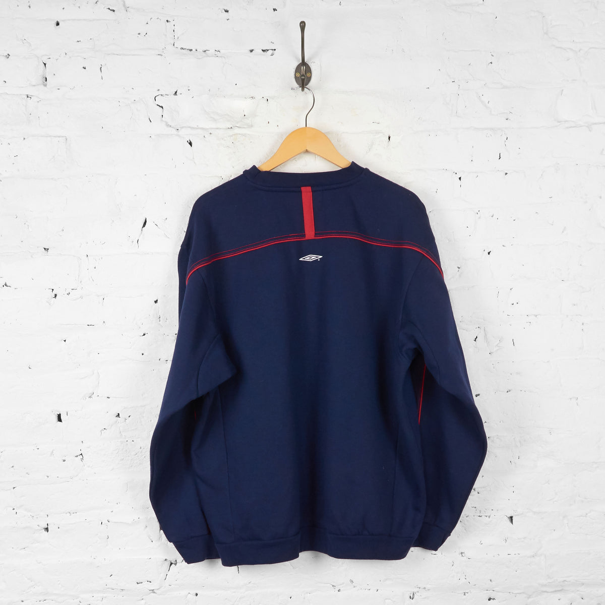England Football 90s Umbro Sweatshirt - Blue - XL – Headlock