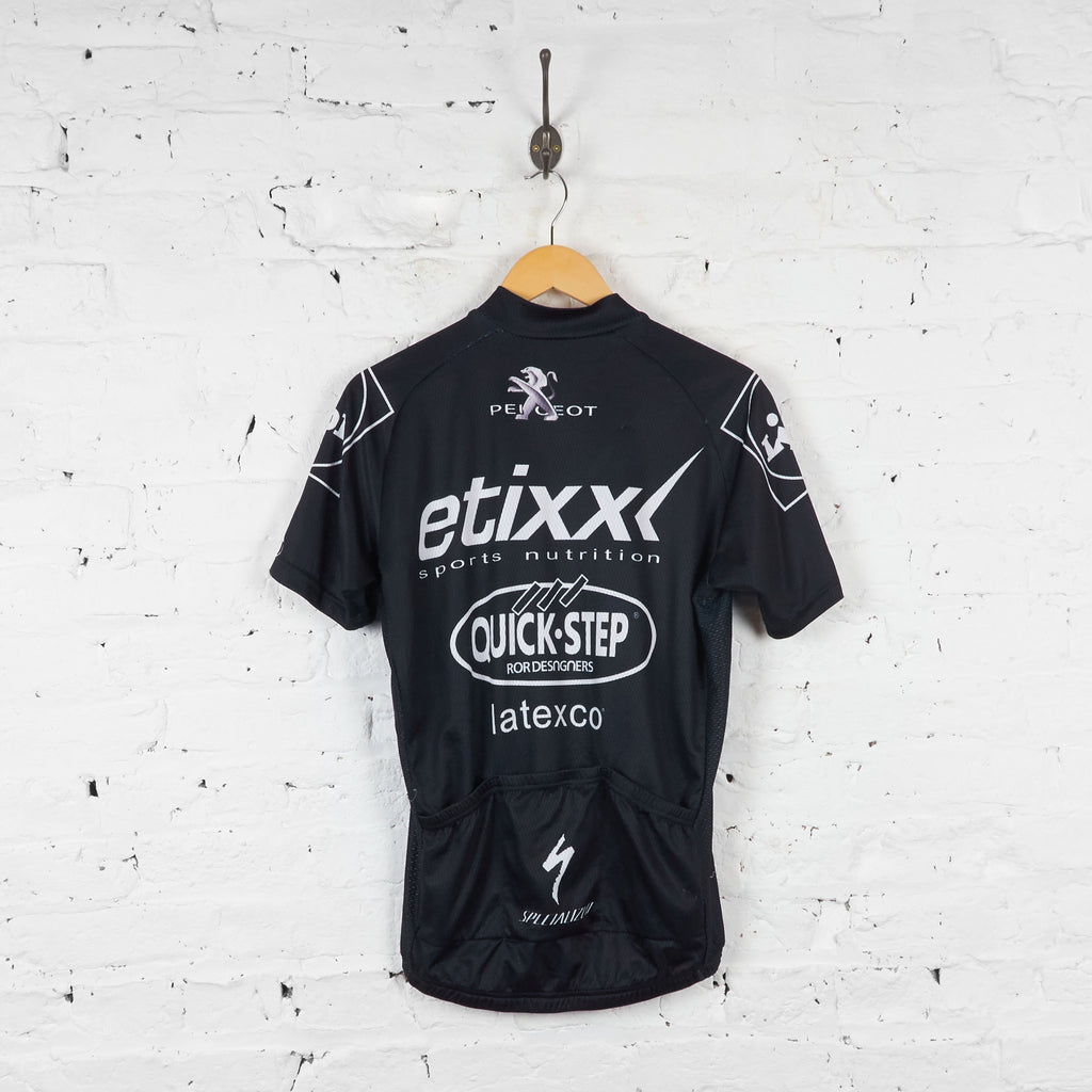 Etixx Quick Step Cycling Jersey - Black - XL - Headlock