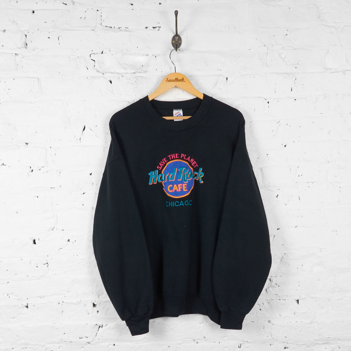 Hard Rock Cafe Chicago Sweatshirt - Black - XL – Headlock