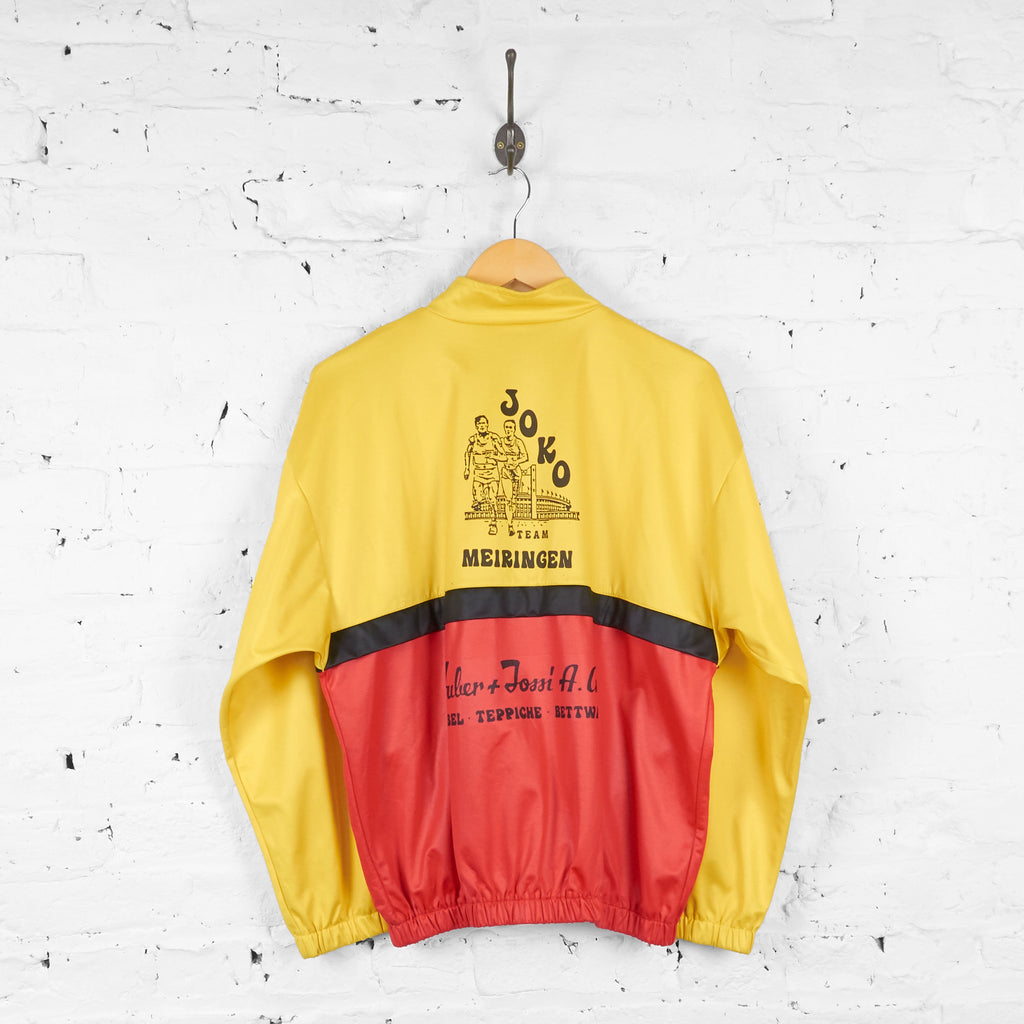 Hasli Mounties Long Sleeve Cycling Top Jersey - Yellow/Red - M - Headlock