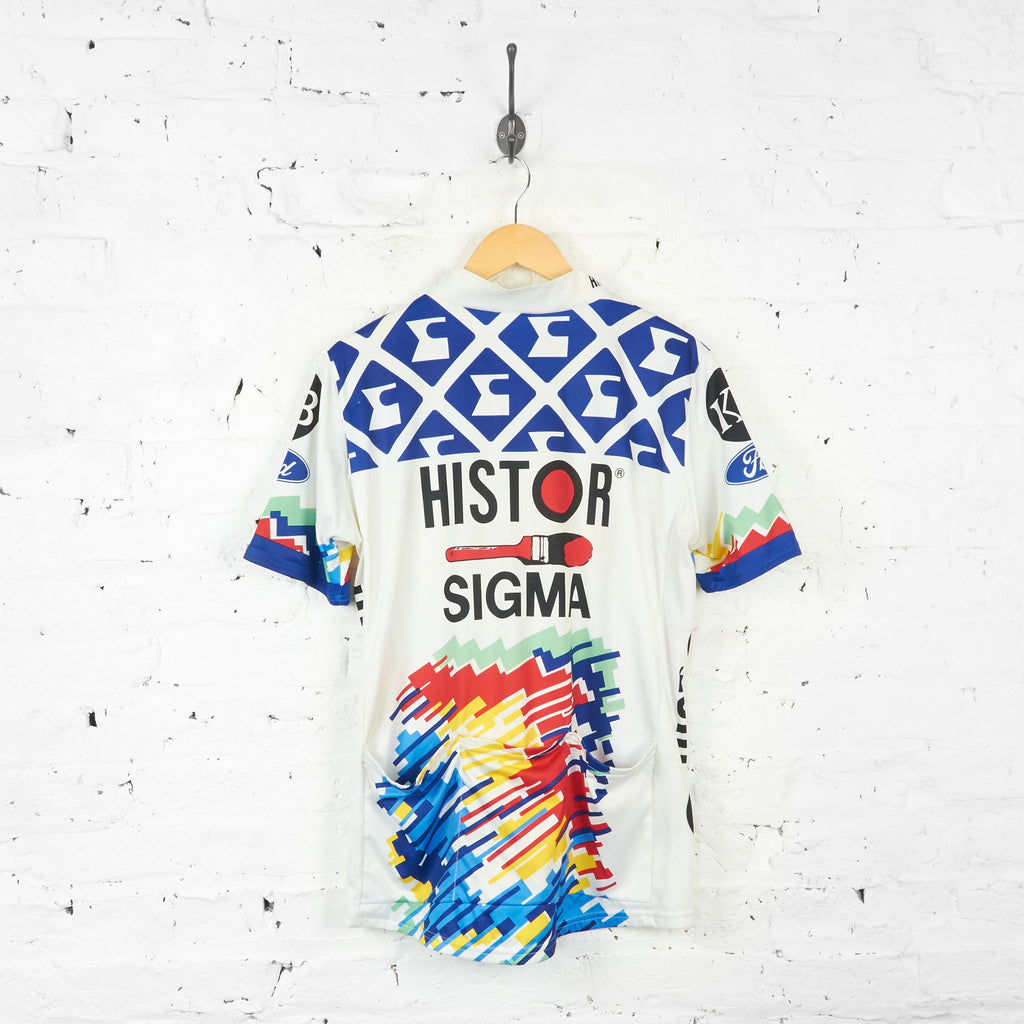 Histor Sigma Cycling Top Jersey - Blue/White - XL - Headlock