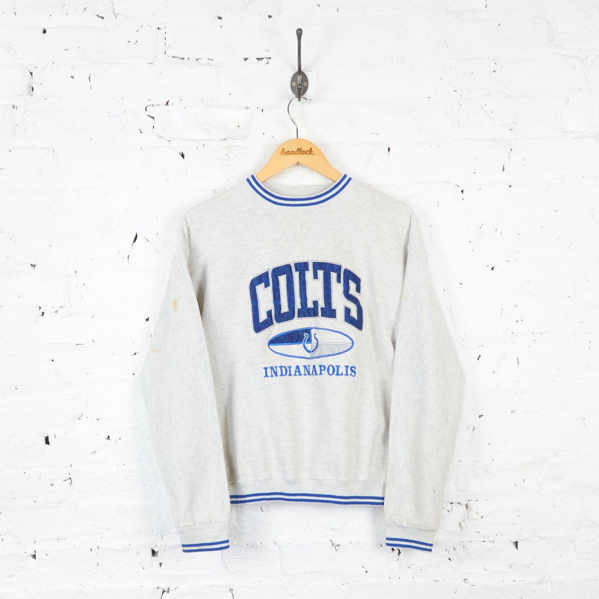 Vintage 90s Indianapolis Colts NFL Crewneck Sweatshirt Size 