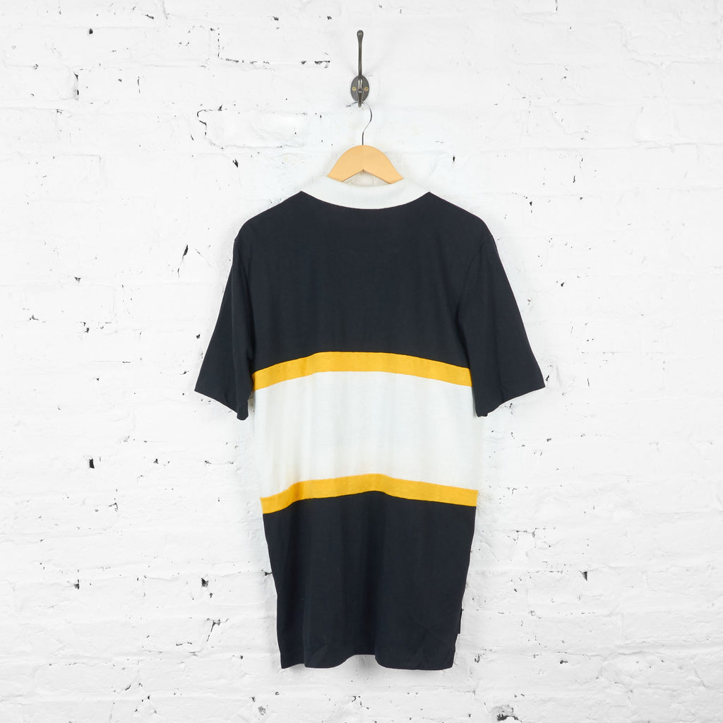 Iowa Hawkeyes American Football Polo Shirt - Black - XL - Headlock