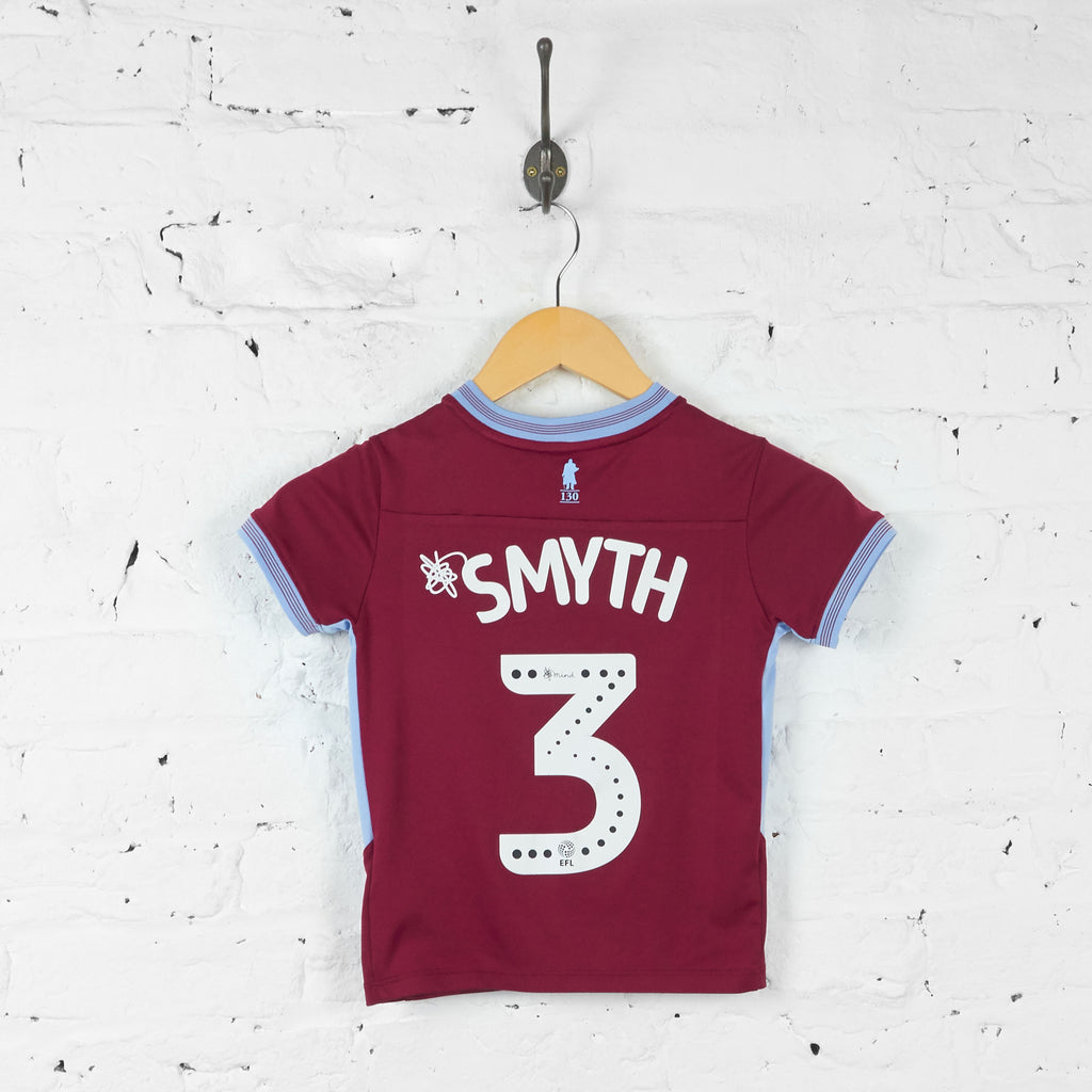 Kids Aston Villa Luke Home Football Shirt - Maroon - XS Boys - Headlock