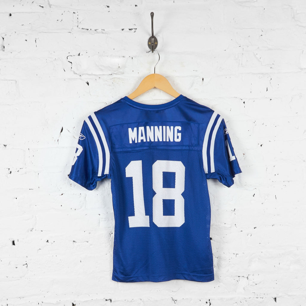 Kids Colts Manning NFL Jersey - Blue - M Boys - Headlock