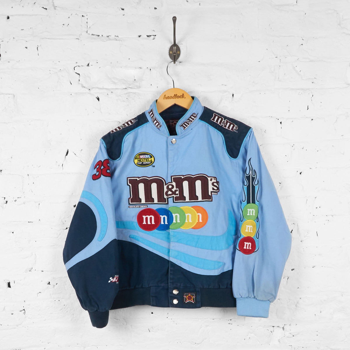 M&m Race Car Windbreaker JH Design M&M Racing Team #38 Elliot