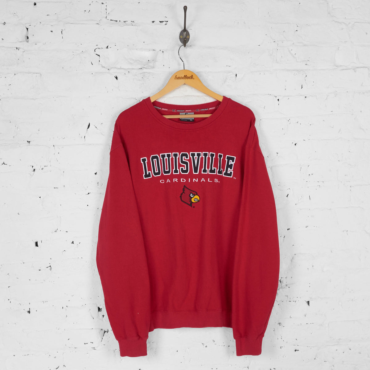 Vintage Louisville Cardinals Basketball Crewneck Sweatshirt Sz XL Good  Condit