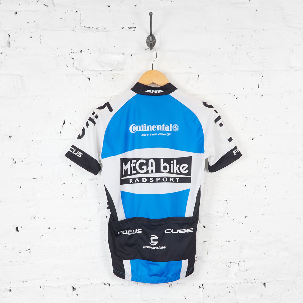 Mega Bike Cube Radsport Cannondale Cycling Jersey - Blue - M - Headlock