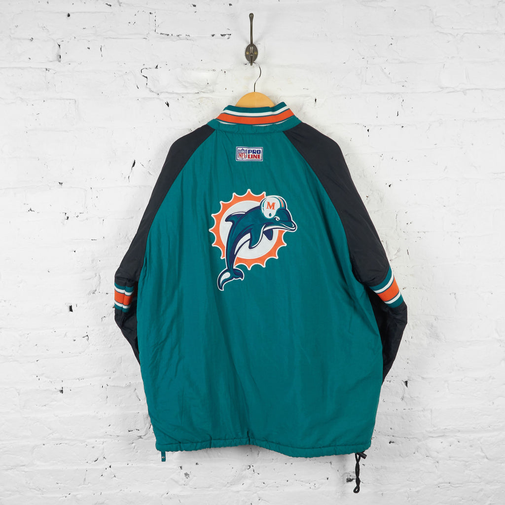 Miami Dolphins NFL Starter Jacket - Green - XL - Headlock