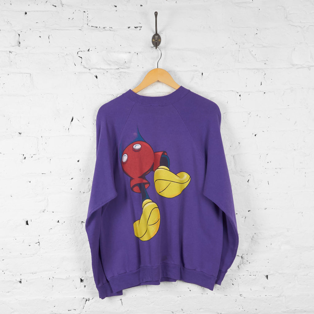 Mickey Mouse Sweatshirt - Purple - L - Headlock