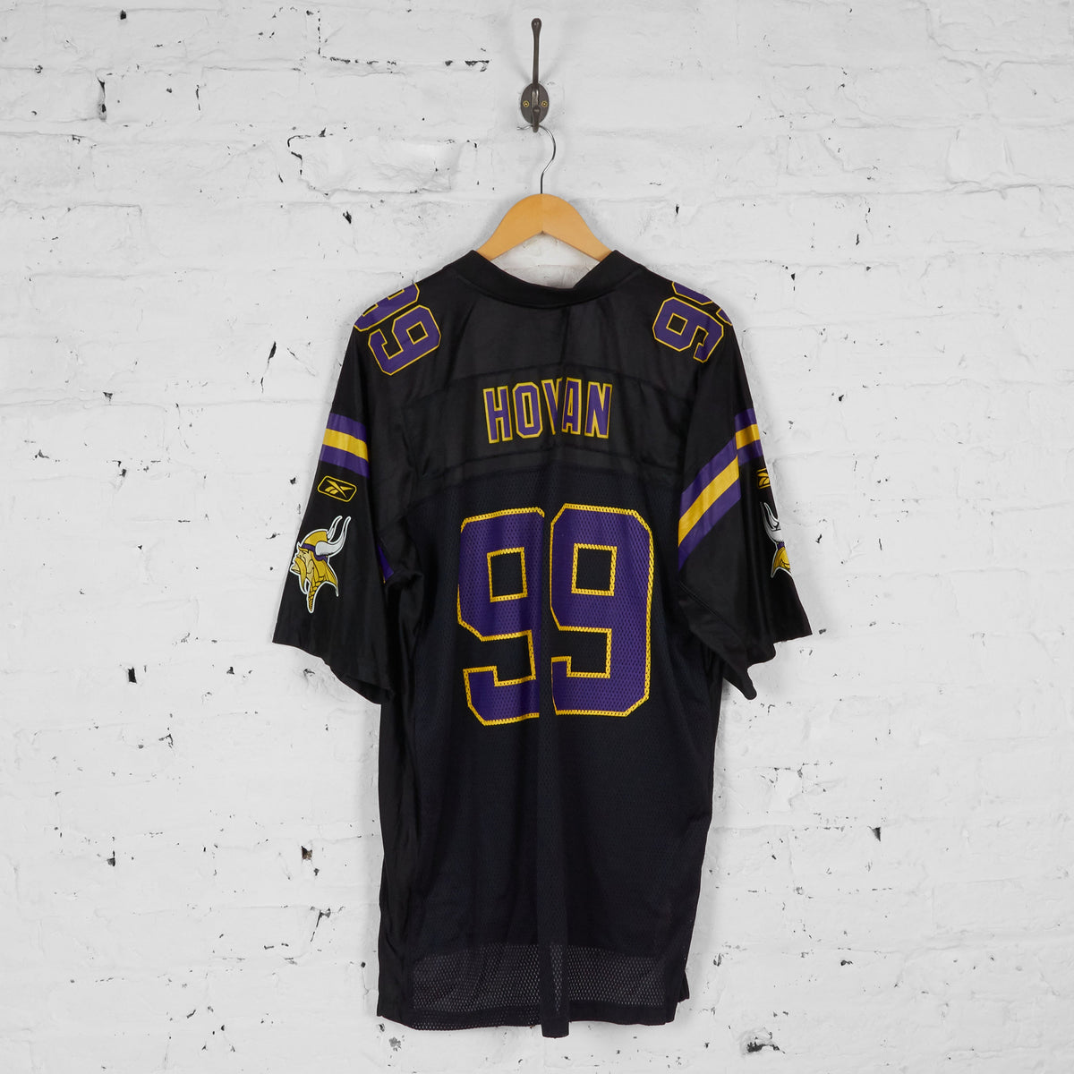 Minnesota Vikings Hovan Reebok NFL American Football Jersey