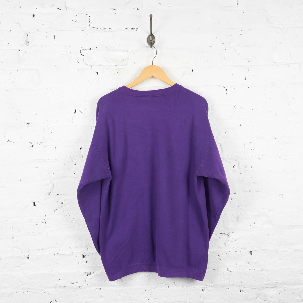 Minnesota Vikings NFL American Football Sweatshirt - Purple - L - Headlock