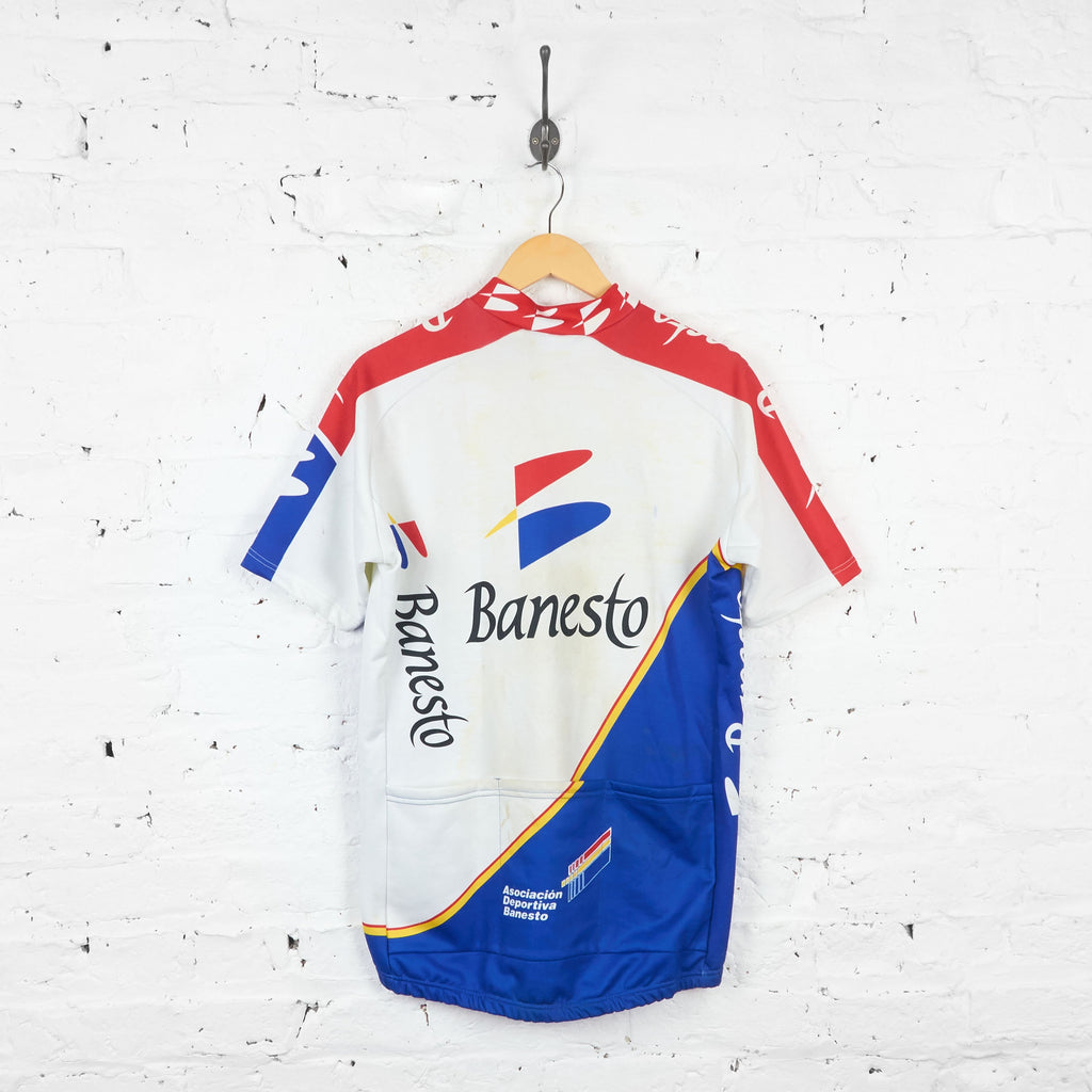 Nalini Banesto Campagnolo Cycling Jersey - White/Red/Blue - XL - Headlock