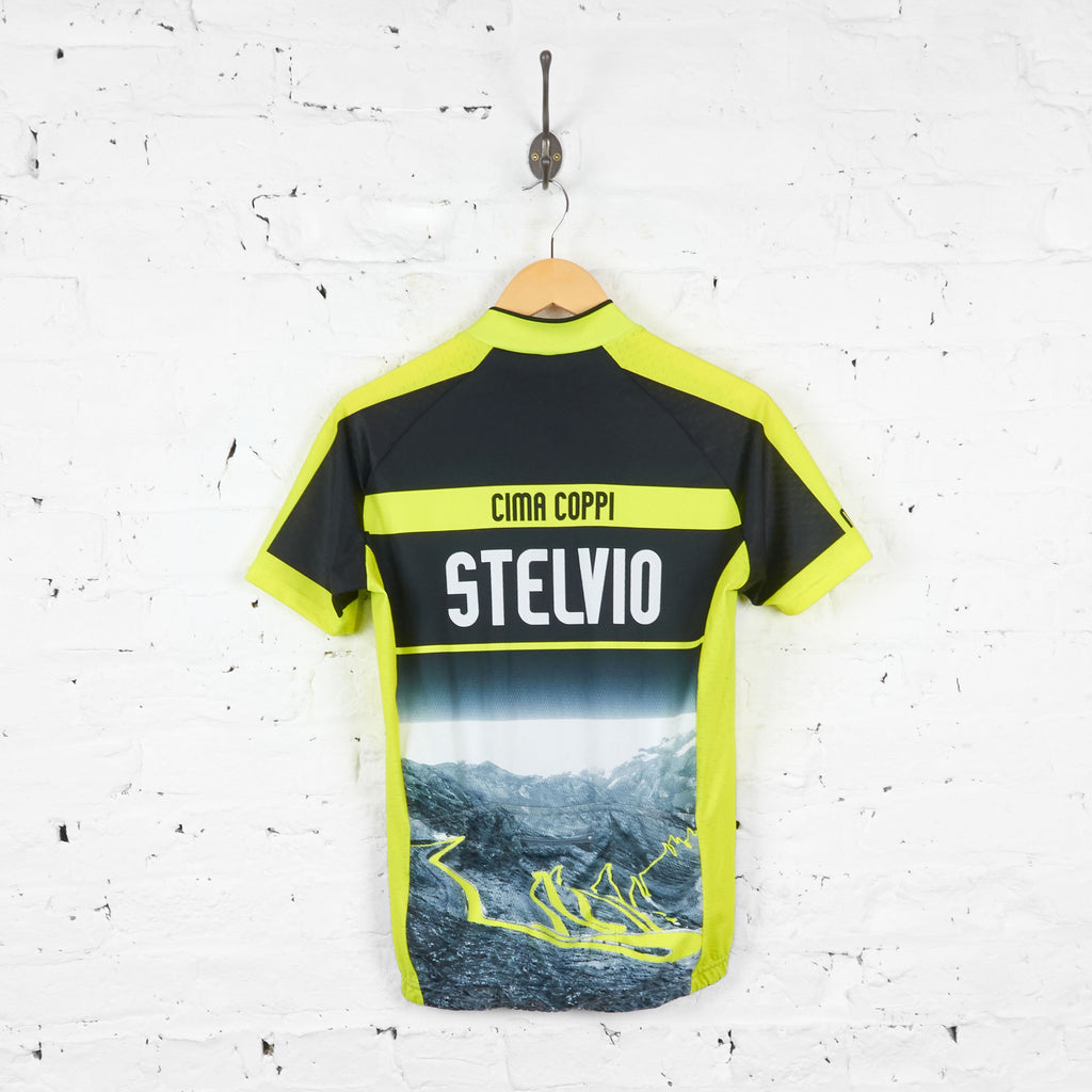 Nalini Cima Coppi Stelvio 2760 Cycling Jersey - Black - L - Headlock