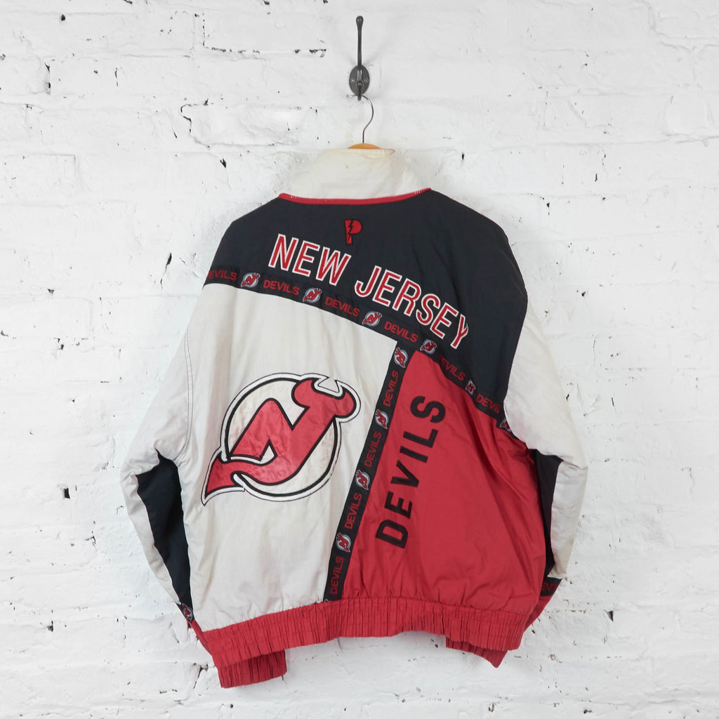 New Jersey Devils Ice Hockey Sports Jacket - Black - XL - Headlock