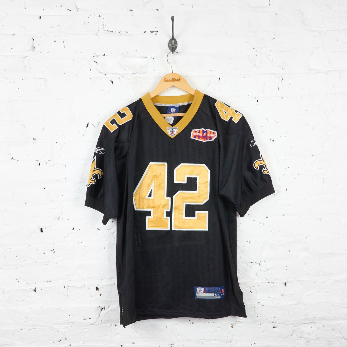 New Orleans Saints Sharper American Football NFL Jersey - Black - XL –  Headlock