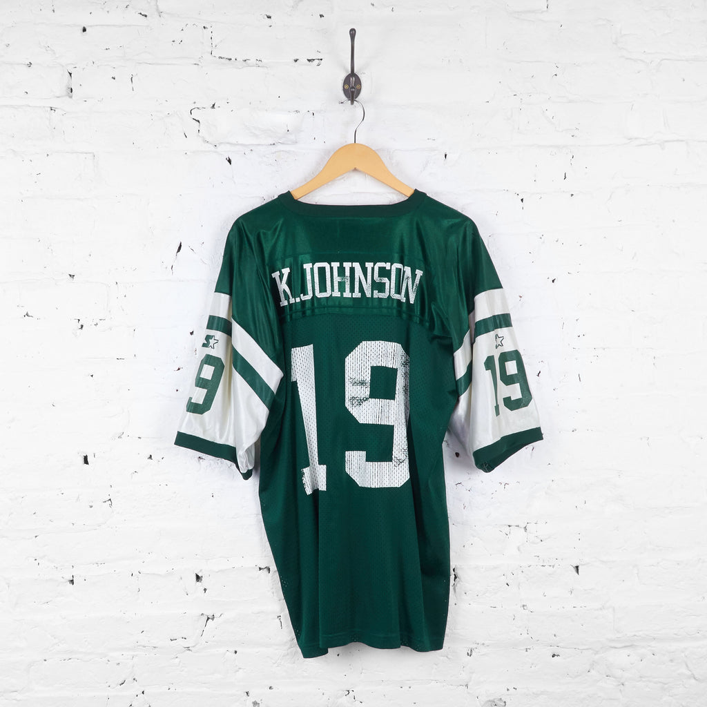 New York Jets Johnson NFL American Football Jersey - Green - XL - Headlock