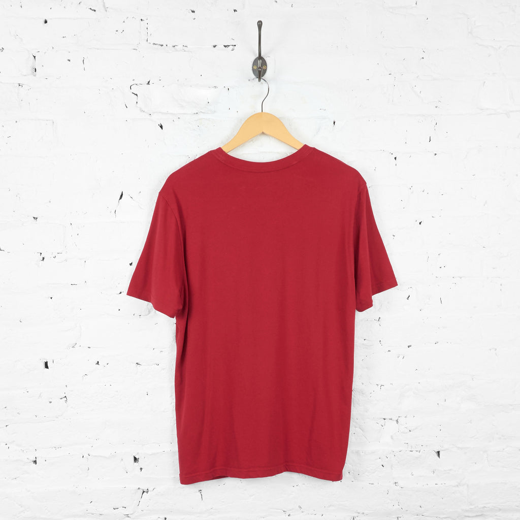 Nike T Shirt - Red - L - Headlock