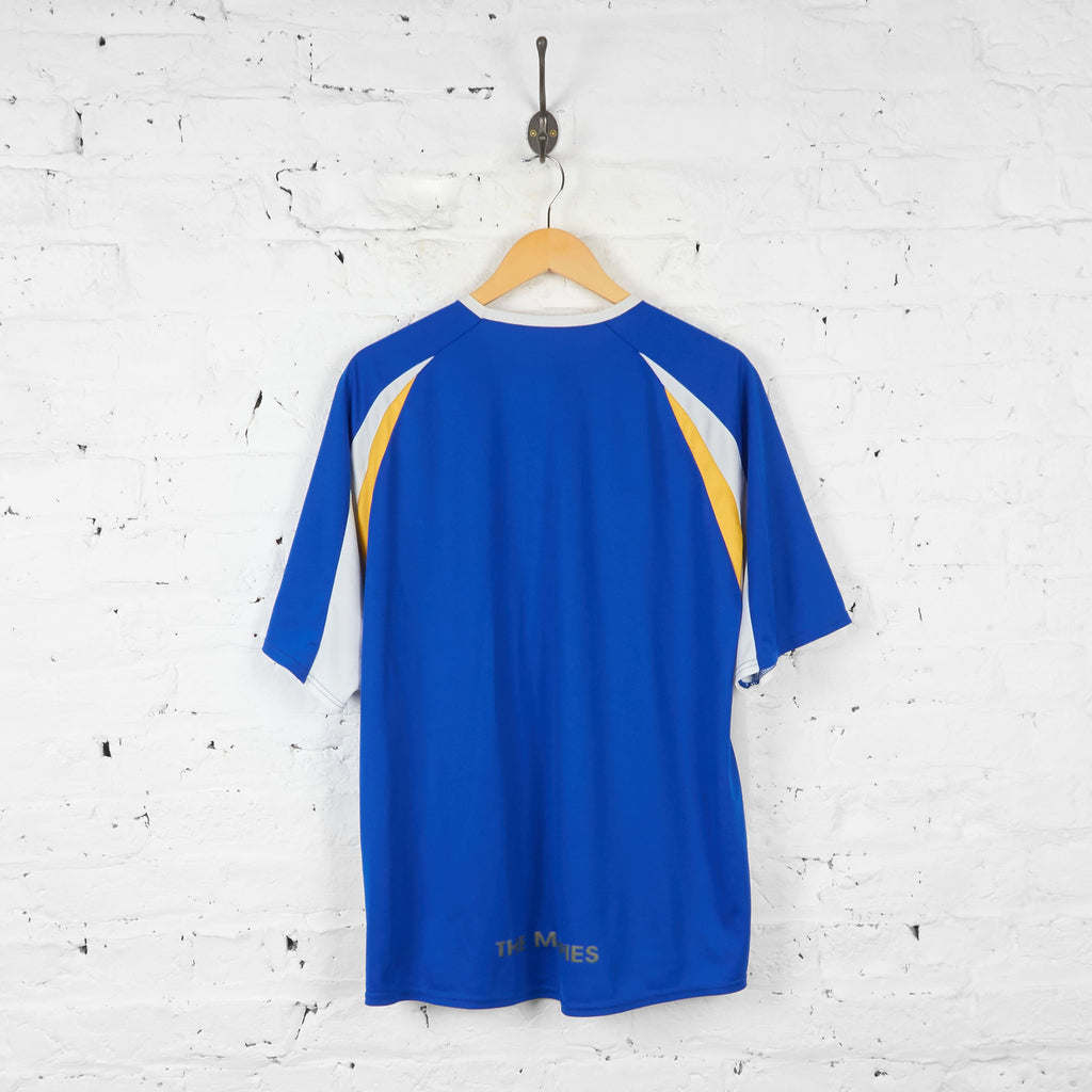Notts County 2007 Away Football Shirt - Blue - XL - Headlock