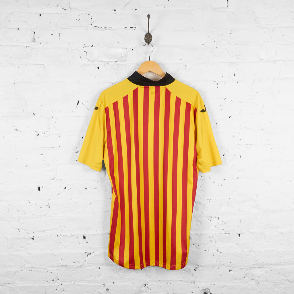 Partick Thistle 2014 Joma Home Football Shirt - Red/Yellow - XL - Headlock